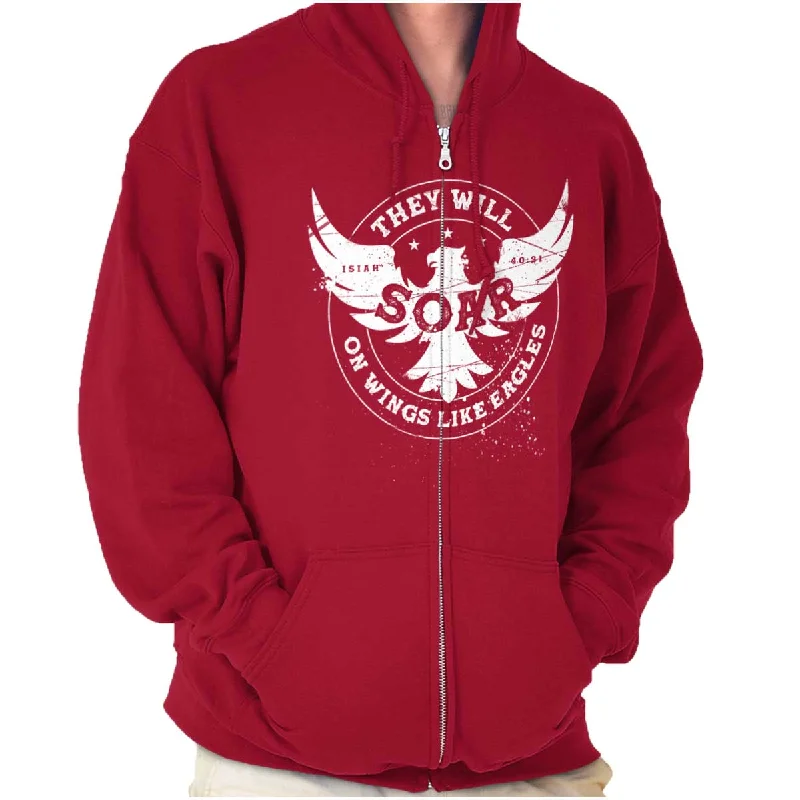 Weekend Savings Spectacular On Eagles Wings Zip Hoodie