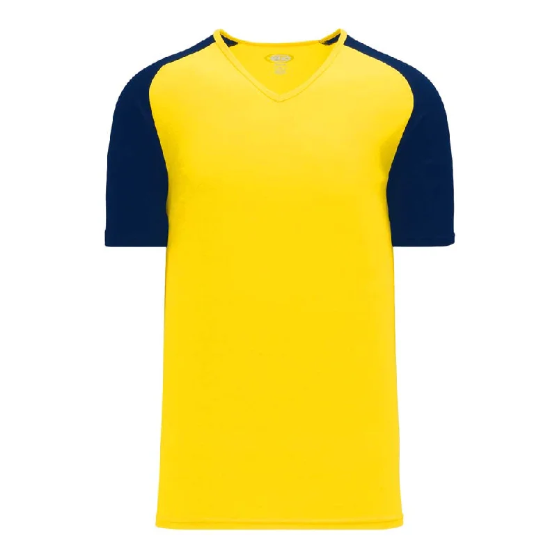 Weekend Deals That Impress Dryflex V-Neck Pullover Yellow-Navy Jersey