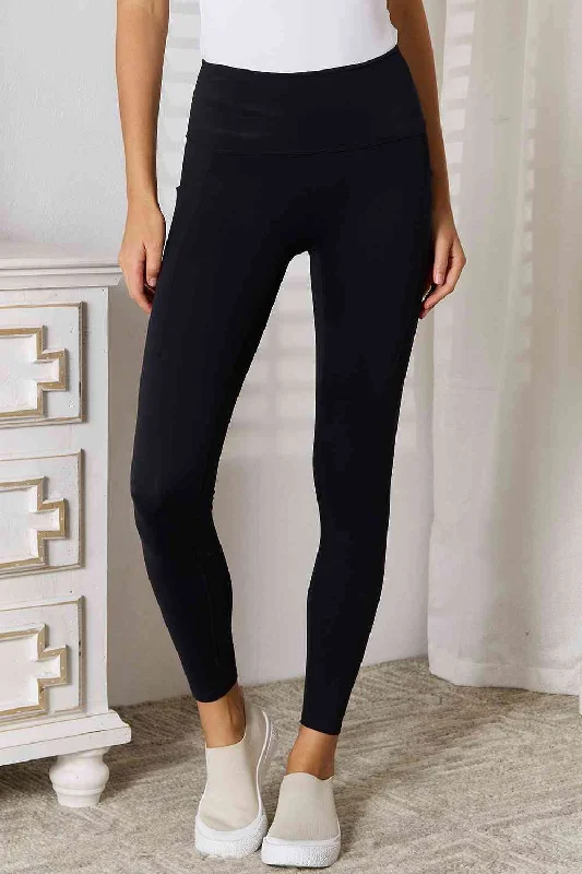 Weekend Special Basic Bae Wide Waistband Sports Leggings