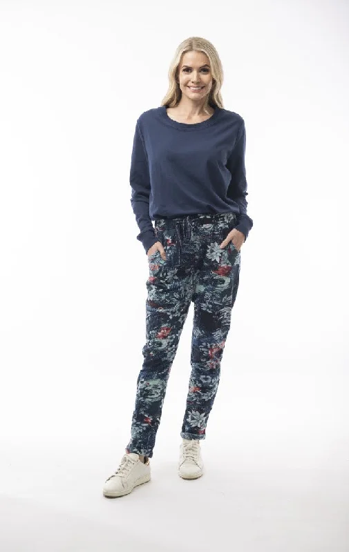 Weekend Specials to Savor Orientique Comfortable Stretch Cotton Pants