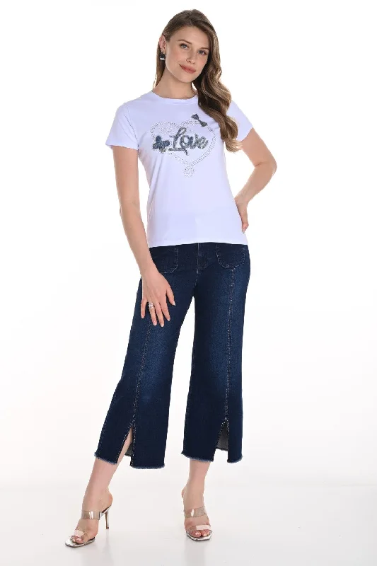 Weekend Specials to Delight Frank Lyman Denim 256797U Dark Blue