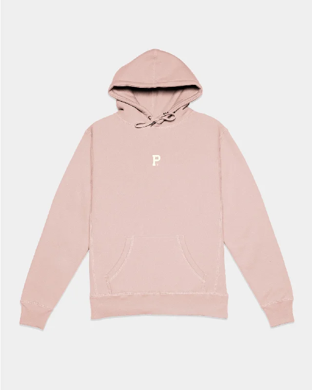 Price Slash HeavyKnit Centerpiece Hoodie - Dusty Pink