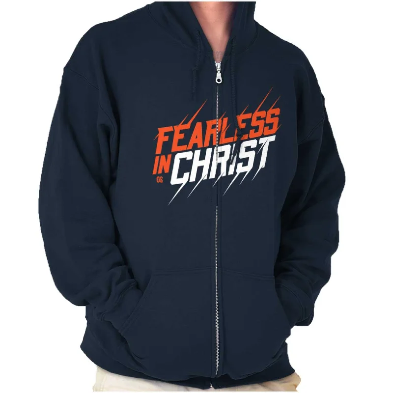 Mega Deal Fearless in Christ Zip Hoodie