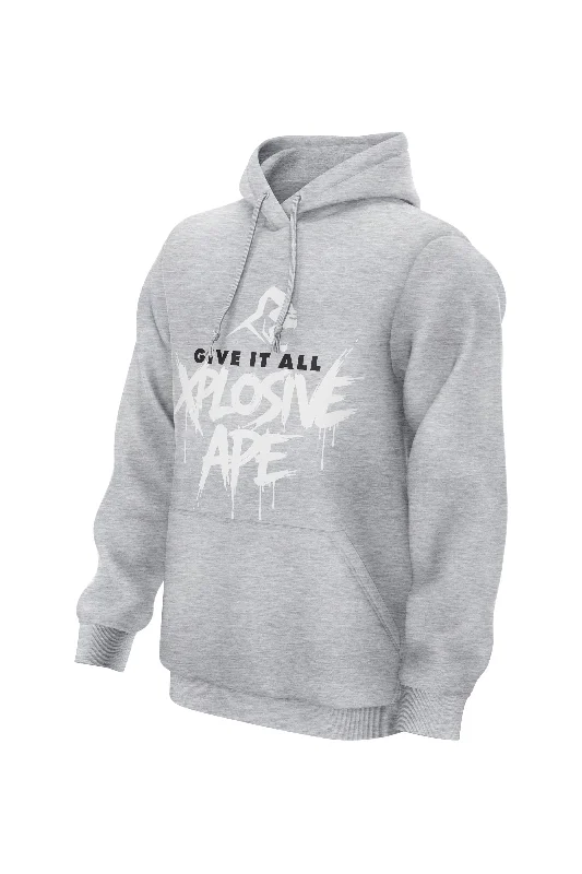 Customer Appreciation Sale XAPE Drip Power Hoodie - Sports Grey