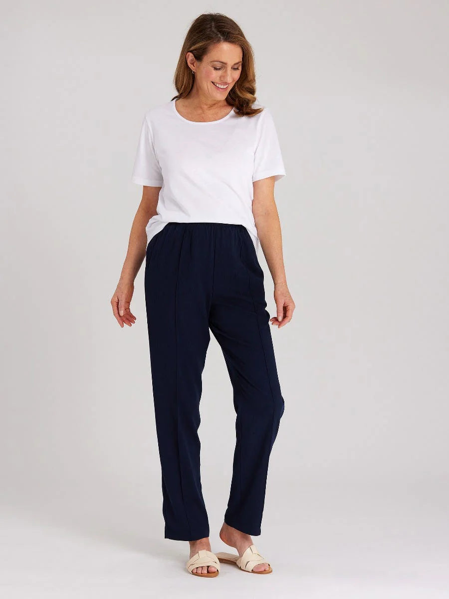 Major Deal Black Pepper Full length Crinkle Pants
