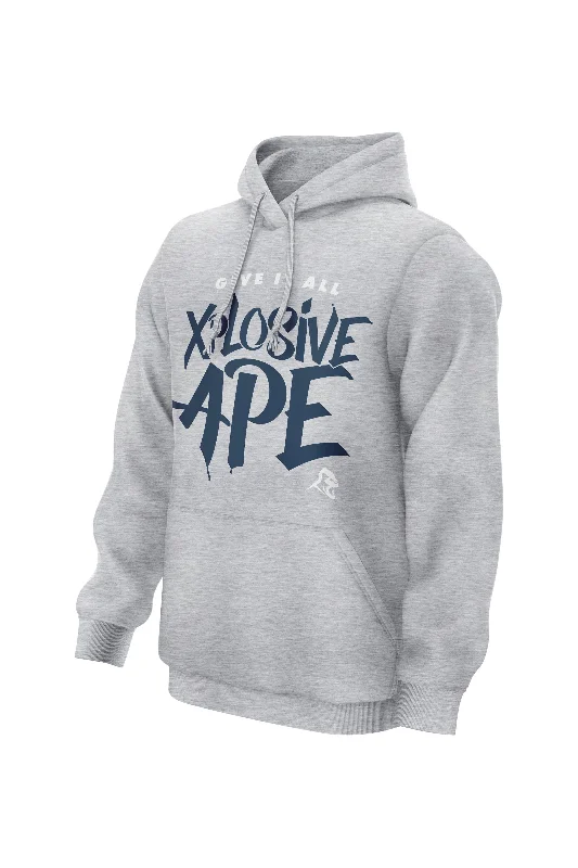 Exclusive Access XAPE Alpha Charge Hoodie - Sports Grey