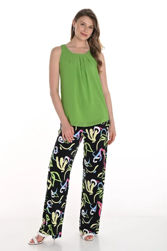 Weekend Savings Spectacle Frank Lyman pant 256188 Black/Multi