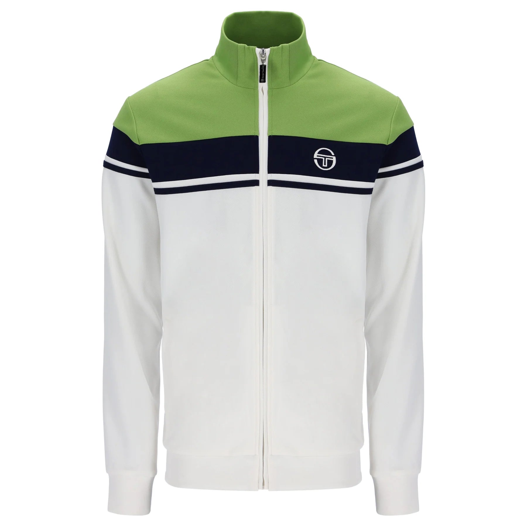 Massive Deals Sergio Tacchini Men's Damarindo Track Top Gardenia Piquant Green