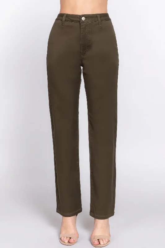 Weekend Savings Spectacle Straight Fit Twill Long Pants