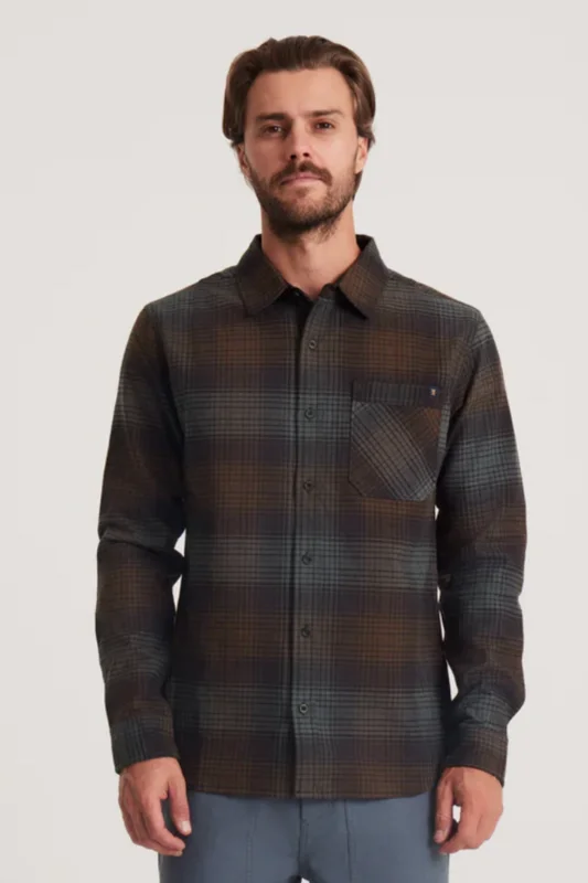 Discount Deals Crossroads Flannel - Orion Plaid