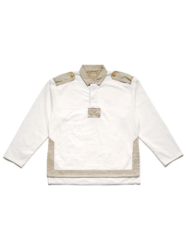 Take Advantage Kapital 16 / -Tianzhu Seagull Rugby Shirt - White