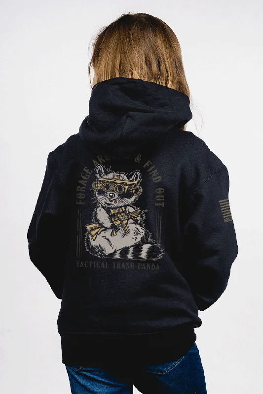 Deal Mania Tactical Trash Panda - Youth Hoodie