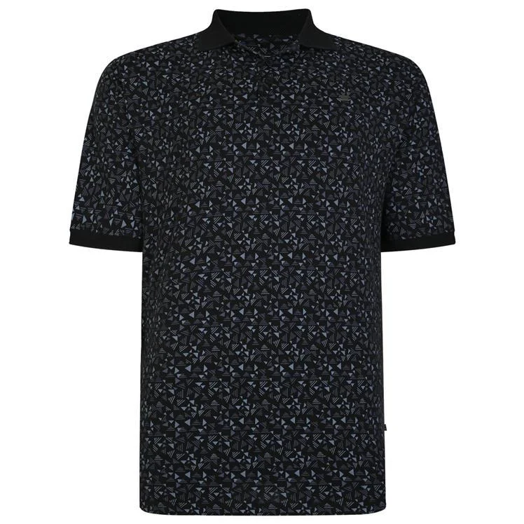 Take Advantage KAM Men's KBS 5477 Short Sleeve Arrow Head Print Polo in Black, 2XL to 8XL Take Advantage KAM Men's KBS 5477 Short Sleeve Arrow Head Print Polo in Black, 2XL to 8XL