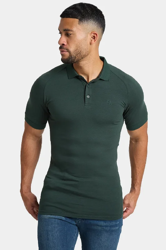 Today’s Deal Athletic Fit Polo Shirt in Forest
