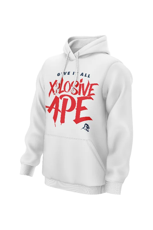 Super Savings XAPE Alpha Charge Hoodie - White