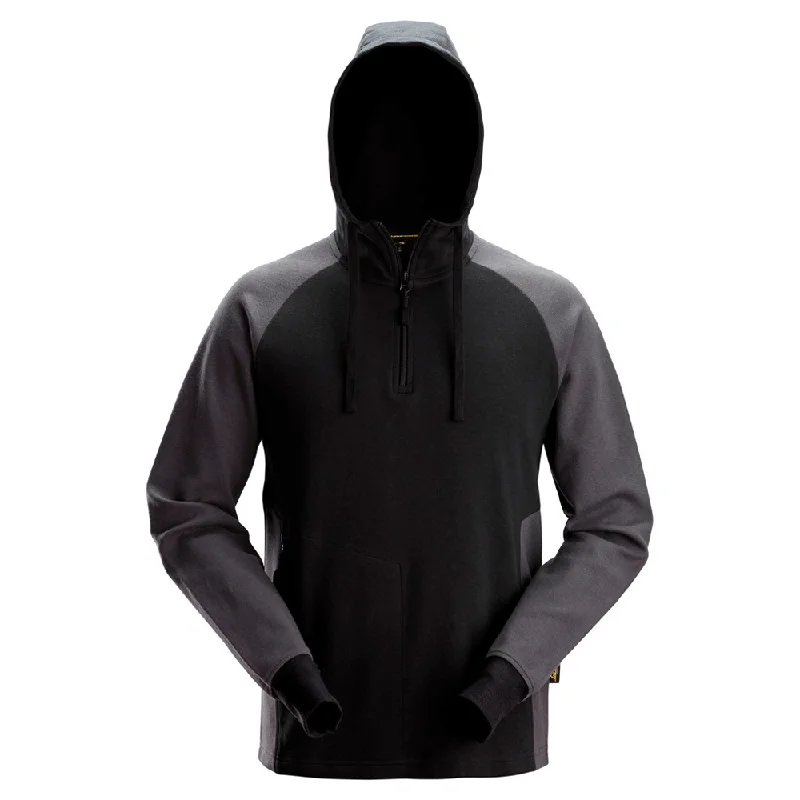 Overstock Sale Snickers 2842 Two Tone Half Zip Hoodie
