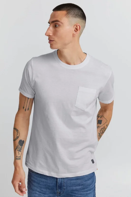 Incredible Offers Nasir Pocket Tee - White