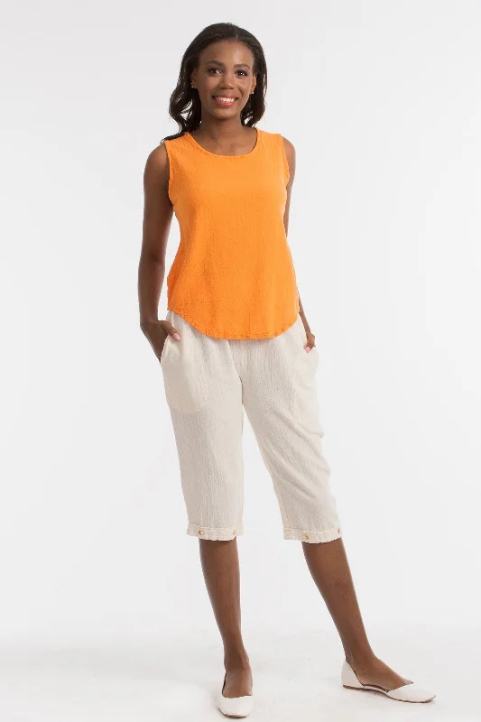 Weekend Savings Bonanza Nydia Our Newest Knee Length Crop Capri with POCKETS!