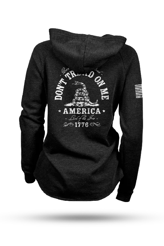 Reduced Prices Don't Tread on Me - Lightweight Women's V-Neck Hoodie