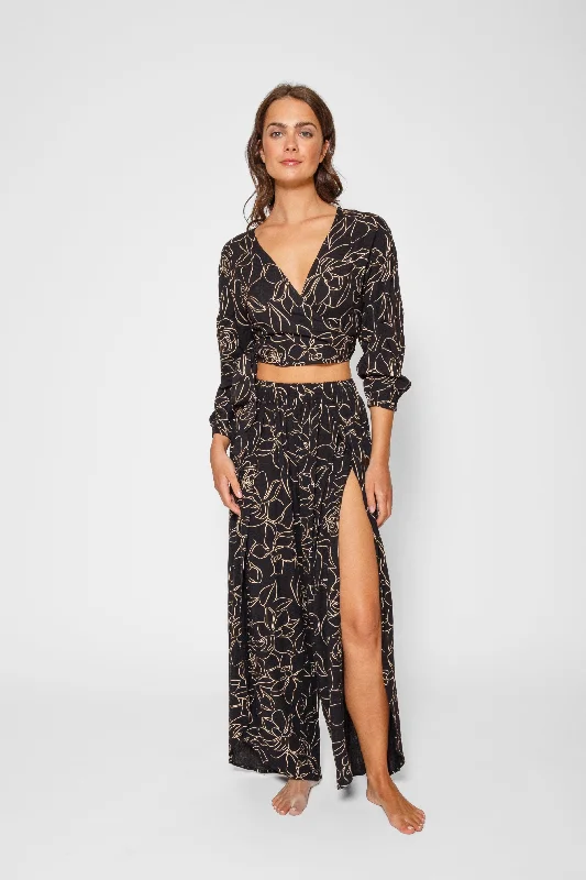 Value Deals Miami Shine Split Leg Pants