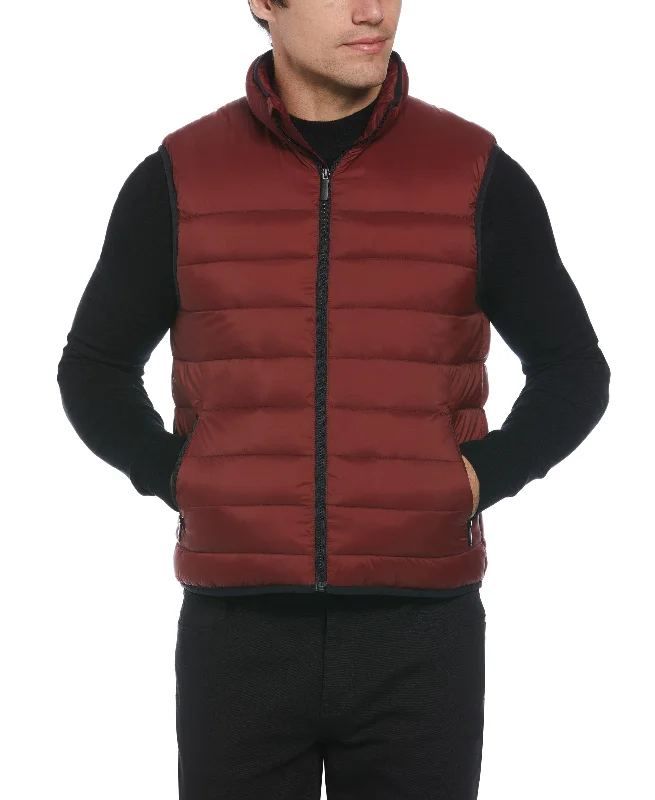 Weekend Specials to Love Lightweight Puffer Vest - Red