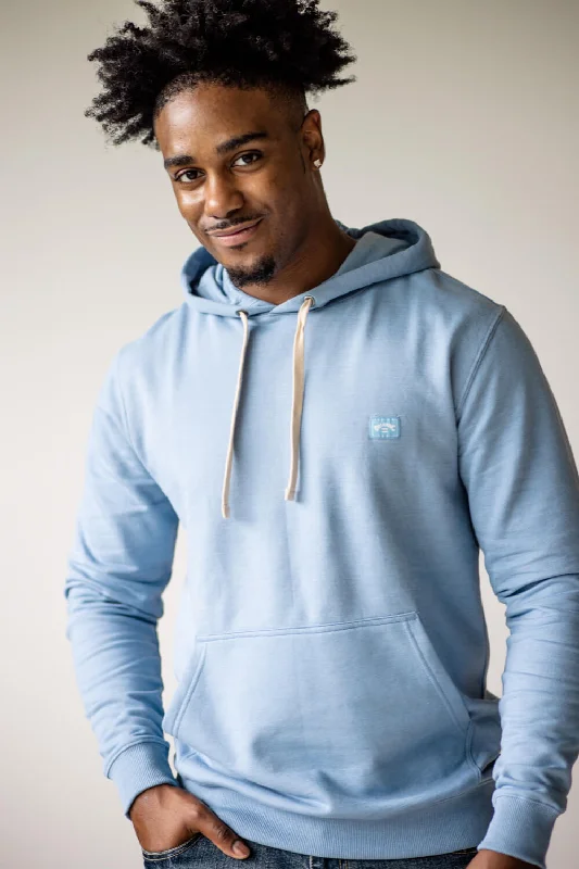 Seasonal Clearance Billabong All Day Hoodie for Men in Dusty Blue | ABYFT00472-DYBLUE Seasonal Clearance Billabong All Day Hoodie for Men in Dusty Blue | ABYFT00472-DYBLUE
