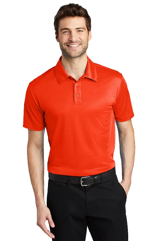 Huge Discounts Port Authority Mens Silk Touch Performance Moisture Wicking Short Sleeve Polo Shirt - Neon Orange Huge Discounts Port Authority Mens Silk Touch Performance Moisture Wicking Short Sleeve Polo Shirt - Neon Orange