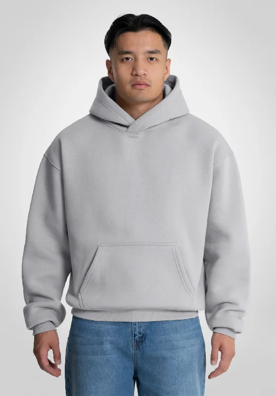 Savings Event Oversize Hoodie - Light Grey