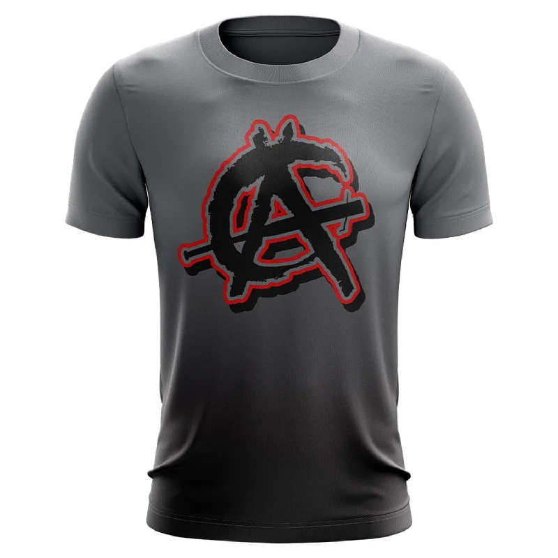 Celebrate the Weekend with Discounts Anarchy Bat Company Short Sleeve Shirt - Fade (Charcoal/Black) Celebrate the Weekend with Discounts Anarchy Bat Company Short Sleeve Shirt - Fade (Charcoal/Black)
