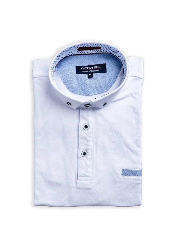 New Markdowns Advise Polo Shirt, White