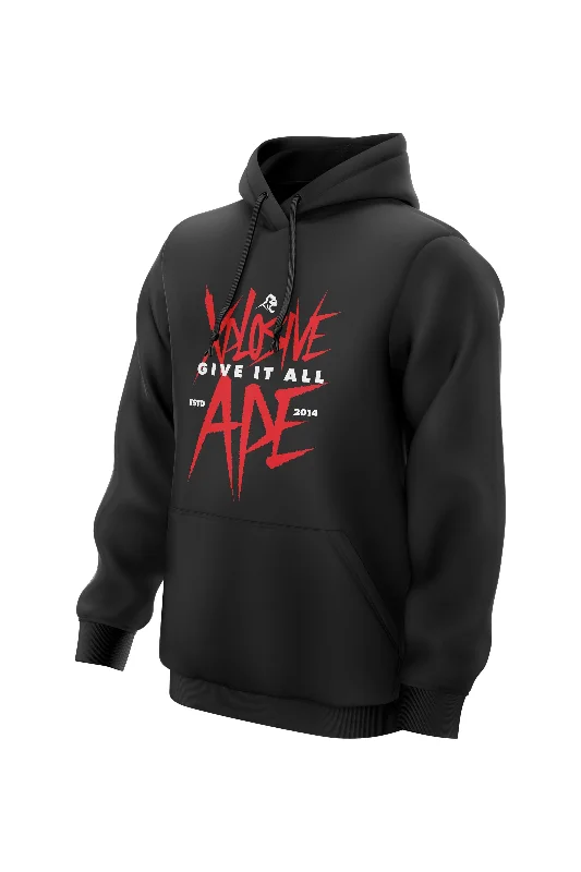 Act Now XAPE Apevolution Hoodie - Black