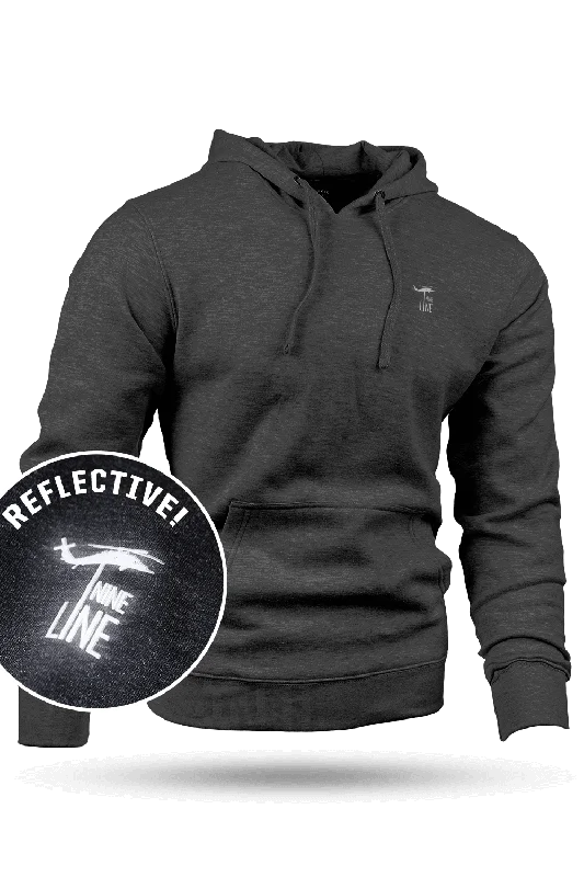 Warehouse Sale Reflective Dropline Logo - Hoodie