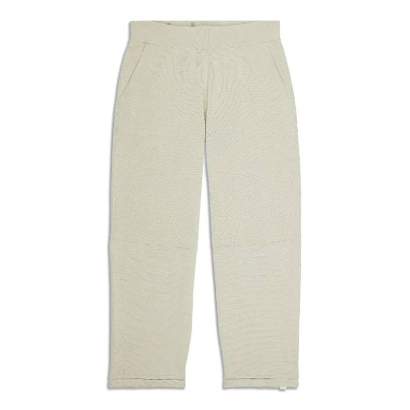 Weekend Specials to Savor Relaxed-Fit High-Rise Knit Cropped Pants - Resale