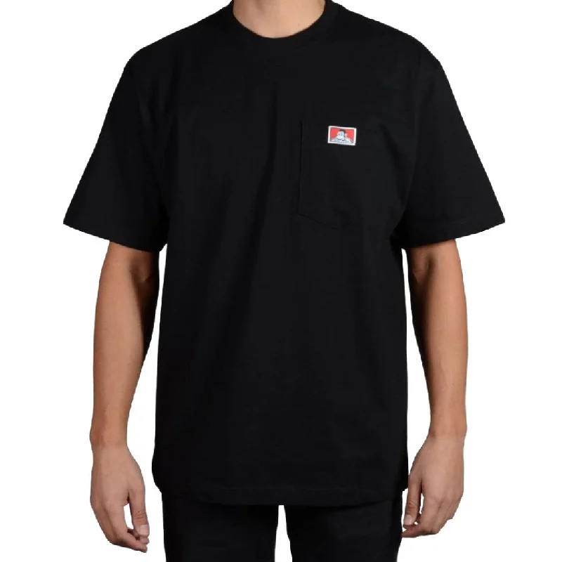 Weekend Savings Spectacular Heavy Duty Short Sleeve Pocket T-Shirt: Black
