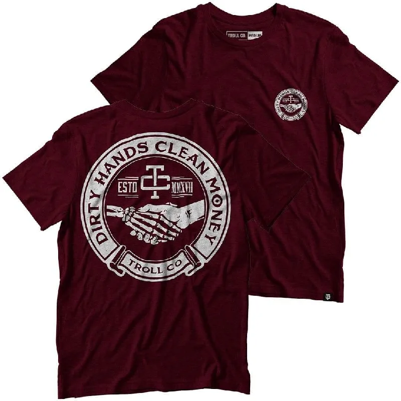 Weekend Deals That Dazzle Haggler Tee: Maroon