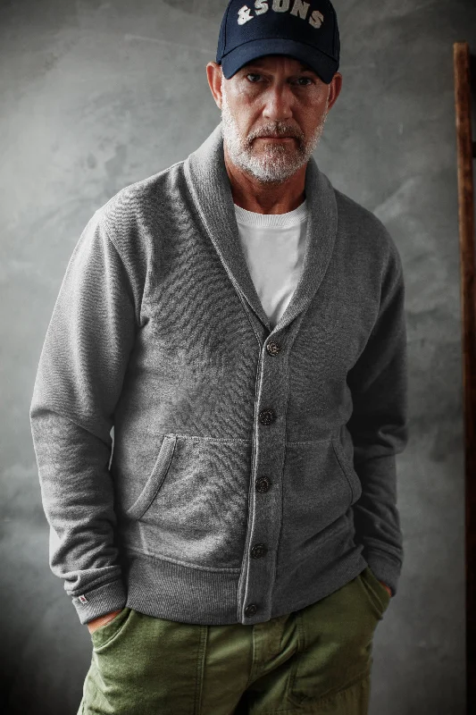 Online Deal &SONS Cornell Cardigan Grey Marl