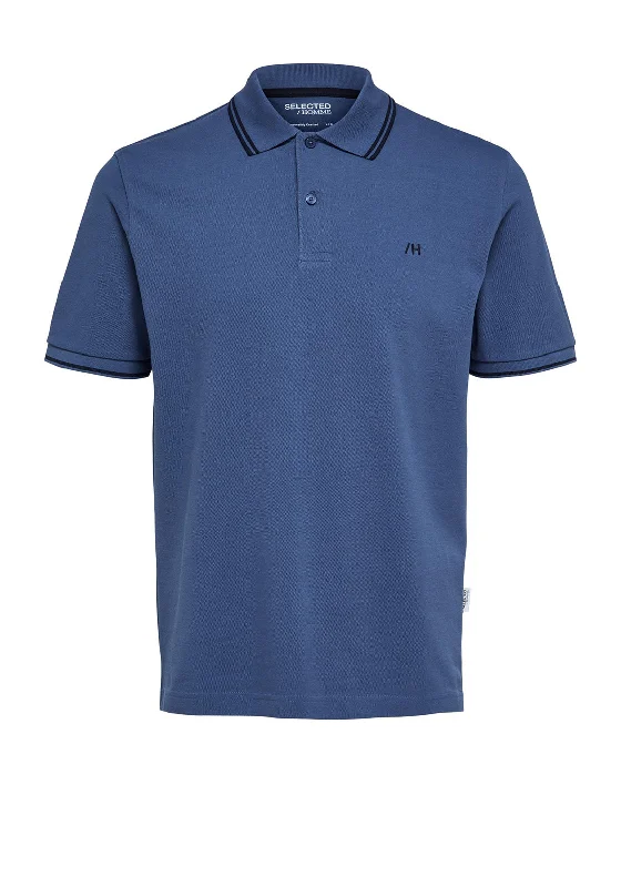 Overstock Sale Selected Homme Dante Sport Polo Shirt, True Navy