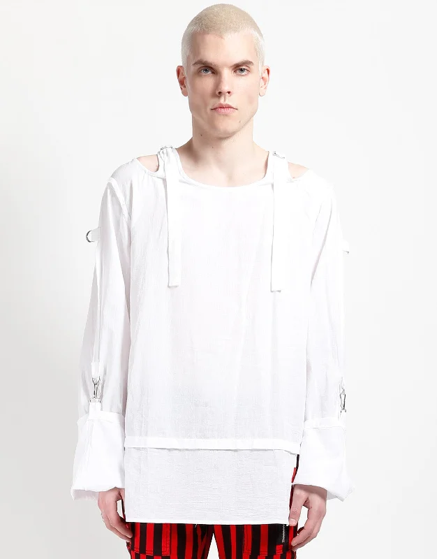 Price Meltdown PUNK TOP WHITE