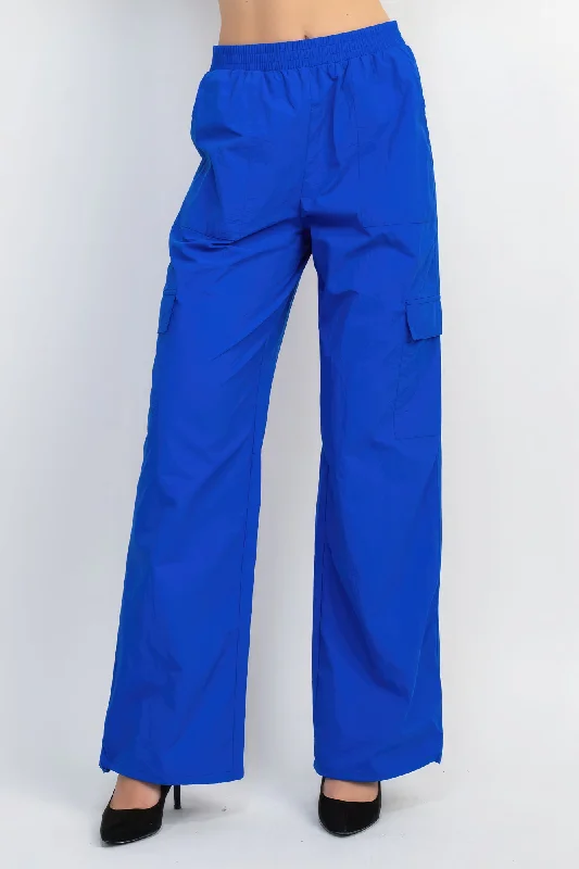 Weekend Bargains to Love High-rise Cargo Parachute Pants