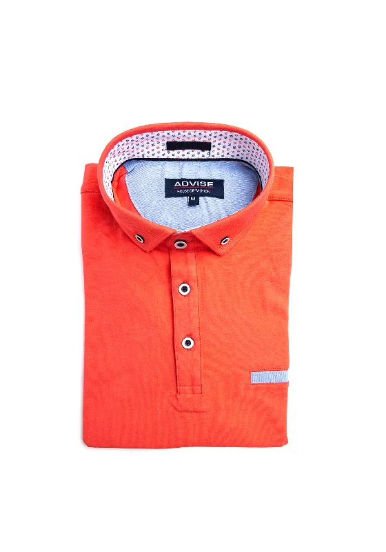 Price Reduction Advise Polo Shirt, Coral