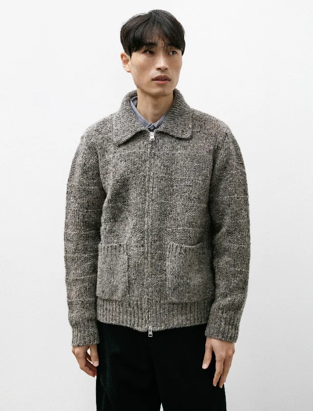 Weekend Specials to Enjoy Erik Donegal Diamond Jacket Grey Melange