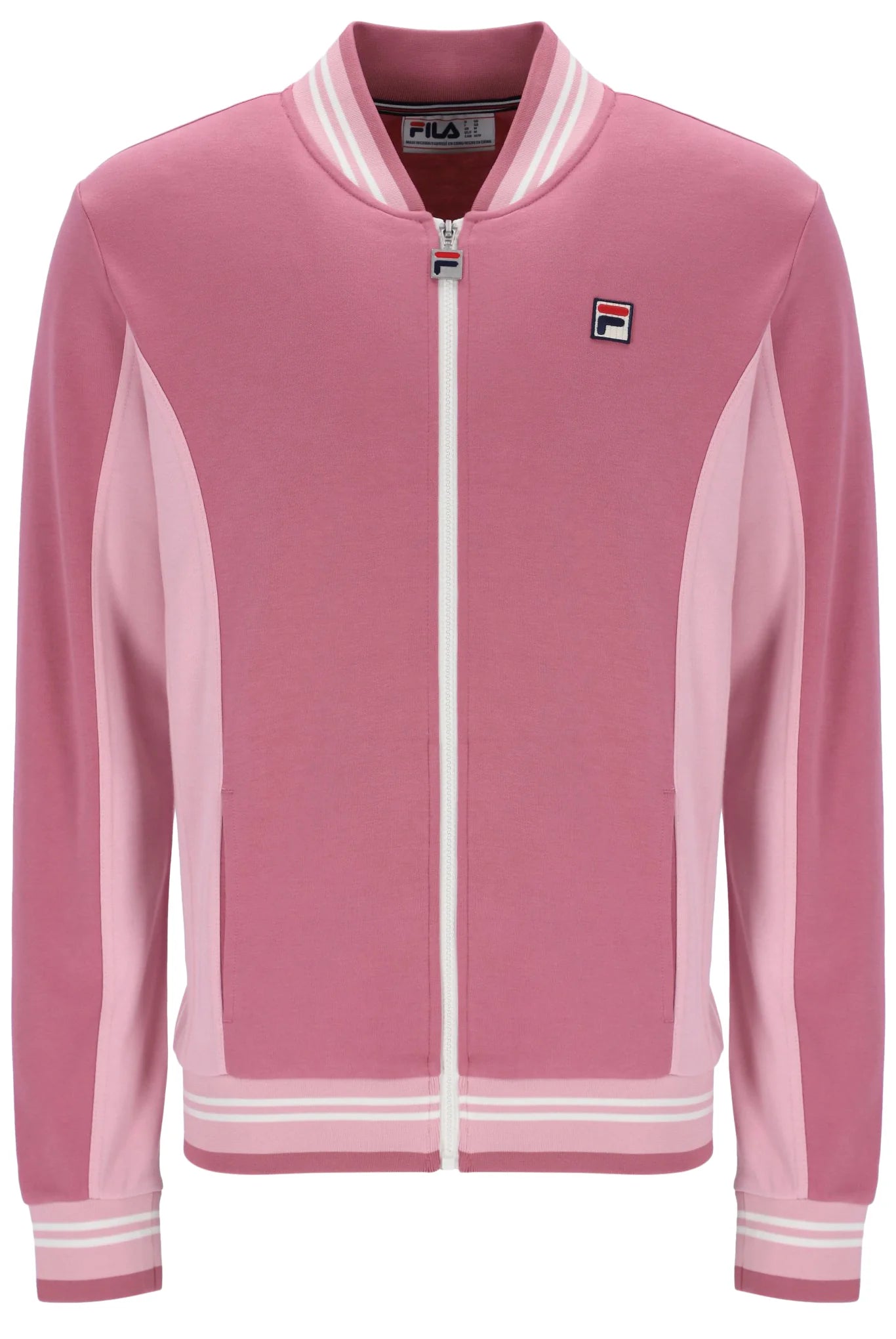 Stock Clearance Fila Vintage Men's Settanta 2 Track Top Heather Rose Pink