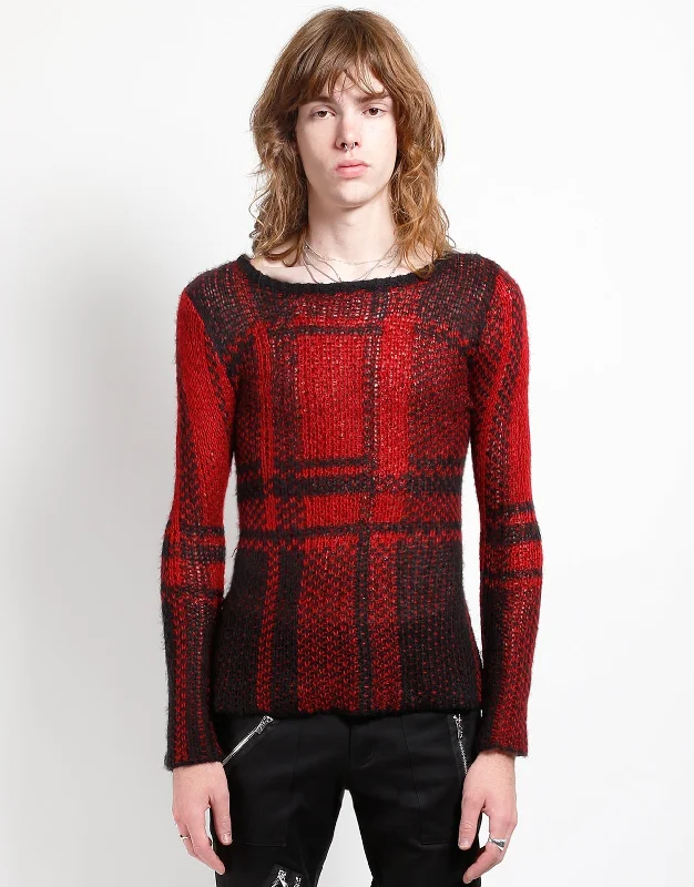 Limited Time Discount PLAID SWEATER