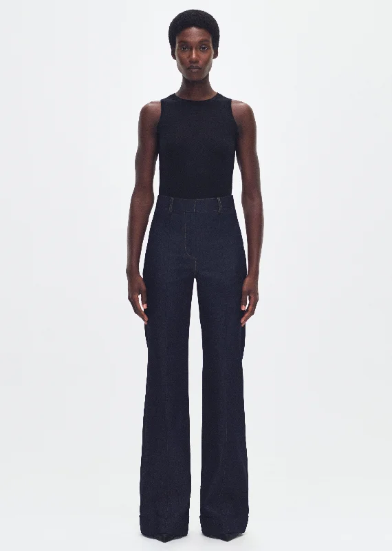 Weekend Specials to Relish dark rinse denim deeda pant