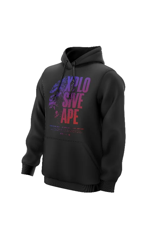 Limited Stock XAPE Vanguard V1 Hoodie - Black