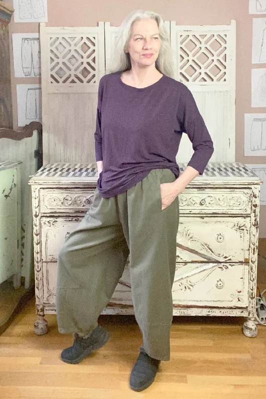 Steal Deal Cotton Twill Lantern Pant