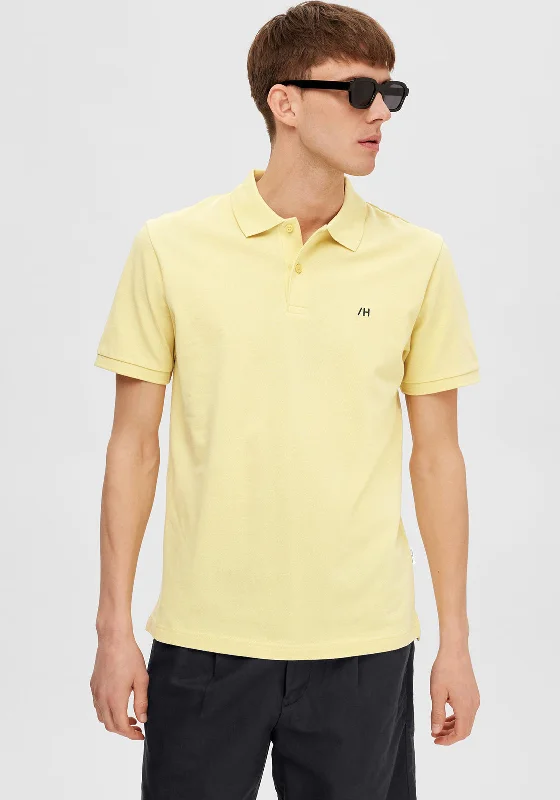 Markdowns Selected Homme Dante Polo Shirt, Dusky Citron
