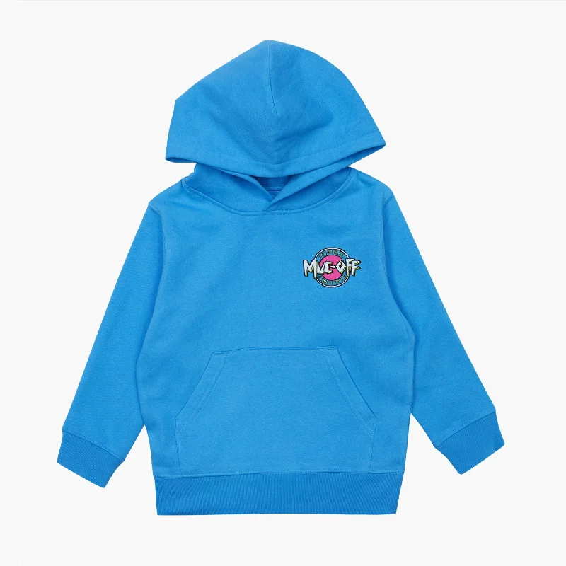 Don’t Miss Out Surf Kids Hoodie - Blue