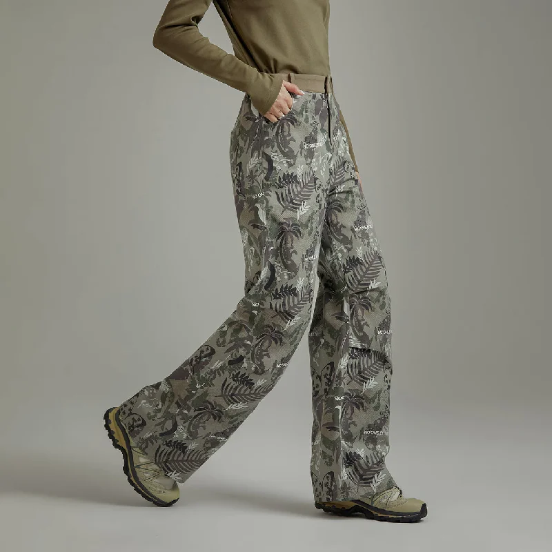 Weekend Sale: Don't Miss Out Forest Print Wide Pants