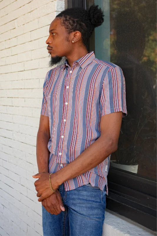 Price Cut Brock Button Up - Cashmere Blue<br>***Last One***